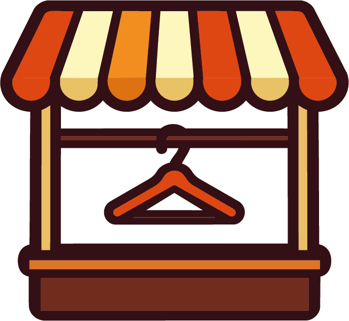 Stand avec penderie pour vêtements – Vide-grenier permanent L’Aubaine Villeneuve-sur-Lot Stand avec penderie au vide-grenier permanent L’Aubaine à Villeneuve-sur-Lot, conçu pour la vente de vêtements et d’accessoires de seconde main avec une présentation soignée.